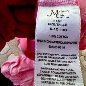 Boutique nwot embroidered and matching socks